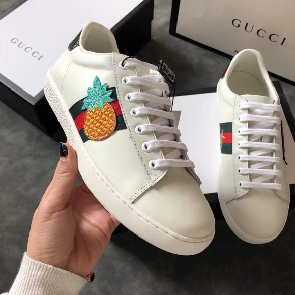 NEWGucci leather casual shoes for women main image 4